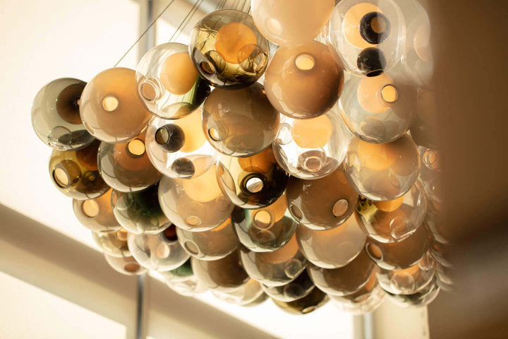 28 Cluster Suspension Lamp - Large Chandeliers & Suspension Lamps Bocci