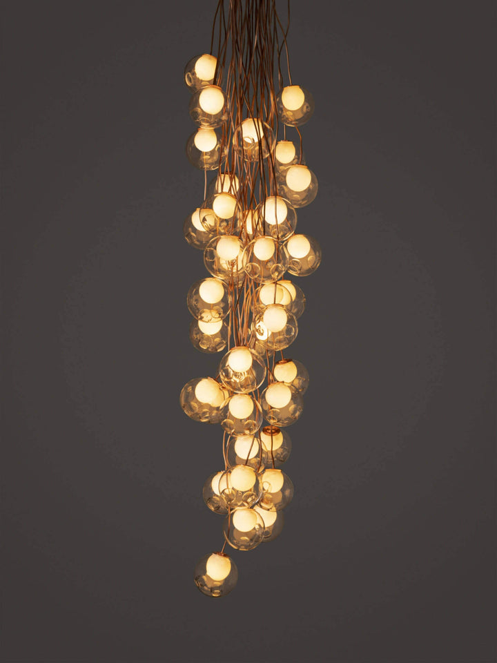 28 Copper Suspension Lamp - Large Chandeliers & Suspension Lamps Bocci