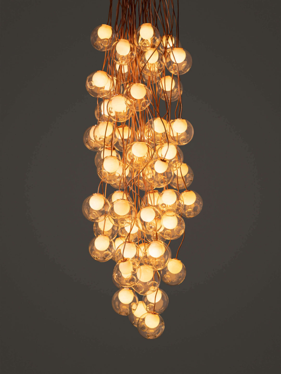 28 Copper Suspension Lamp - Large Chandeliers & Suspension Lamps Bocci