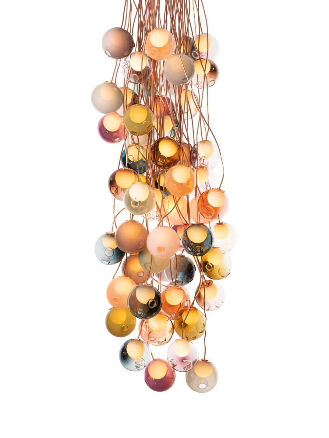28 Copper Suspension Lamp - Large Chandeliers & Suspension Lamps Bocci