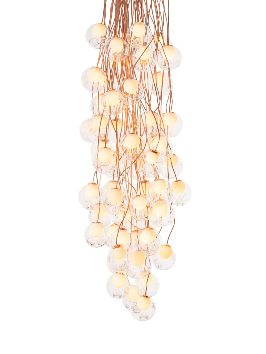 28 Copper Suspension Lamp - Large Chandeliers & Suspension Lamps Bocci