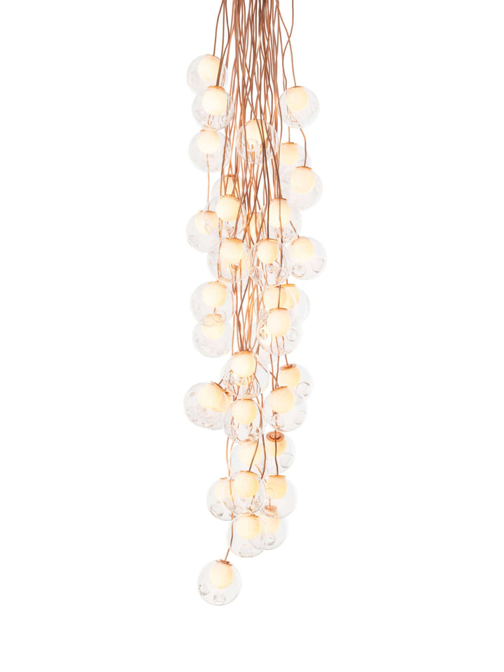 28 Copper Suspension Lamp - Large Chandeliers & Suspension Lamps Bocci