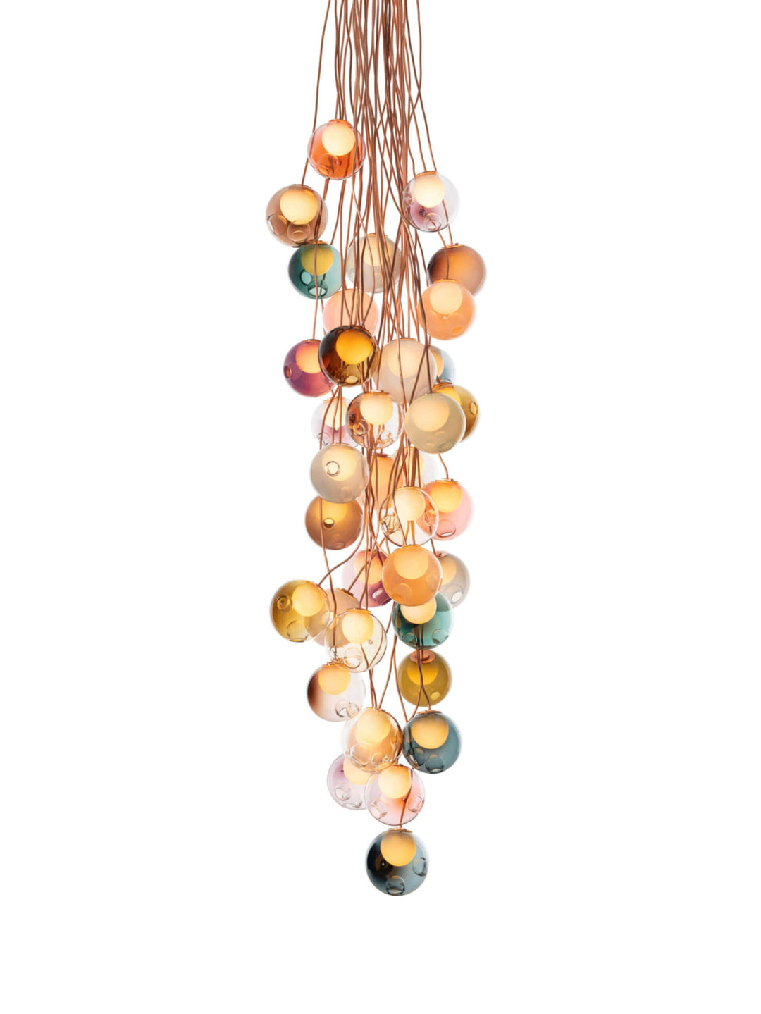 28 Copper Suspension Lamp - Large Chandeliers & Suspension Lamps Bocci