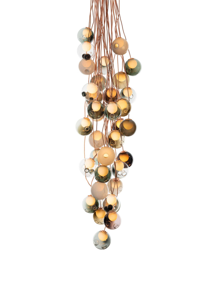 28 Copper Suspension Lamp - Large Chandeliers & Suspension Lamps Bocci