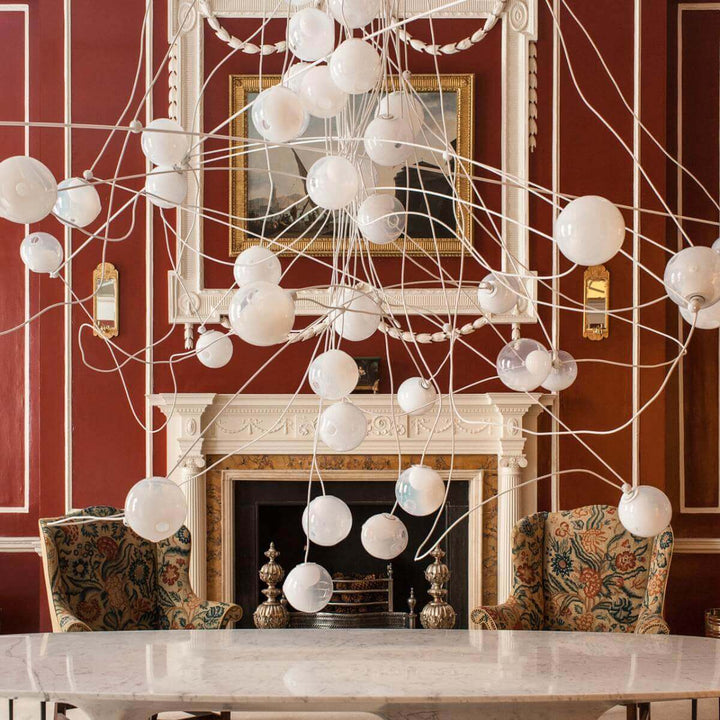 28 Copper Suspension Lamp - Medium Chandeliers & Suspension Lamps Bocci