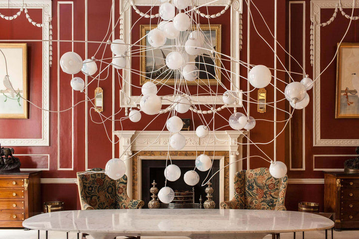 28 Copper Suspension Lamp - Medium Chandeliers & Suspension Lamps Bocci