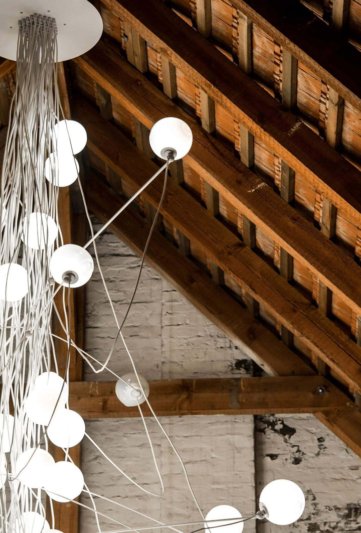 28 Copper Suspension Lamp - Medium Chandeliers & Suspension Lamps Bocci