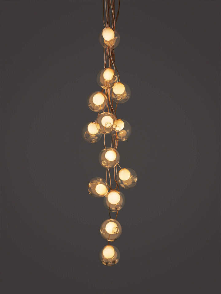 28 Copper Suspension Lamp - Medium Chandeliers & Suspension Lamps Bocci