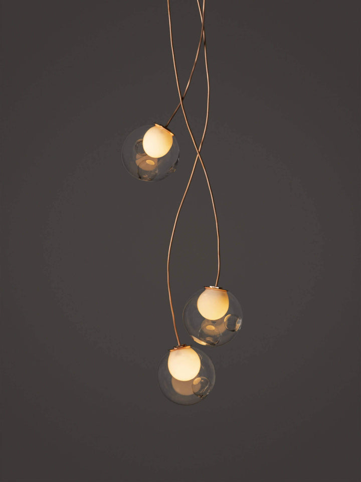 28 Copper Suspension Lamp - Small Chandeliers & Suspension Lamps Bocci