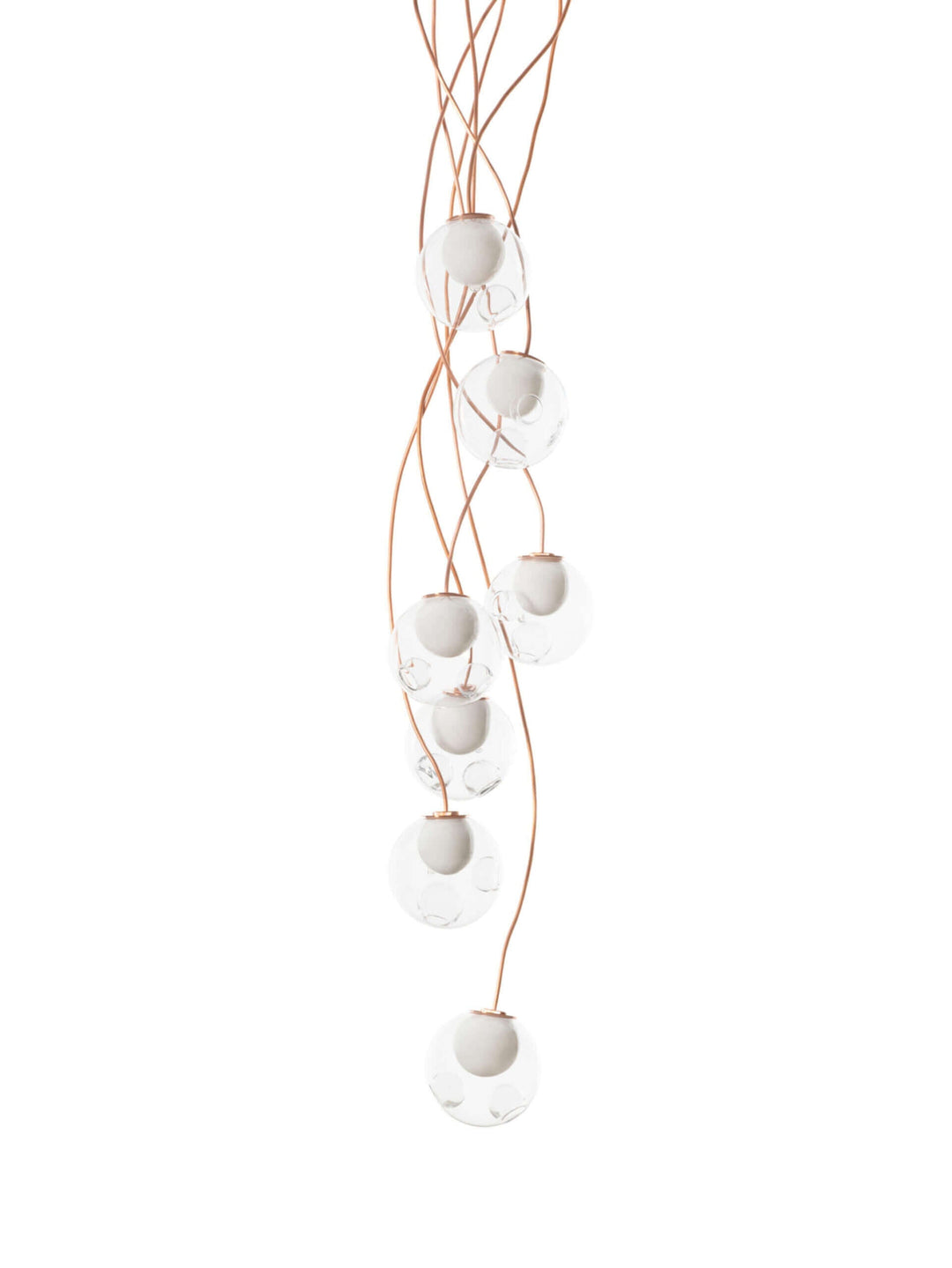 28 Copper Suspension Lamp - Small Chandeliers & Suspension Lamps Bocci