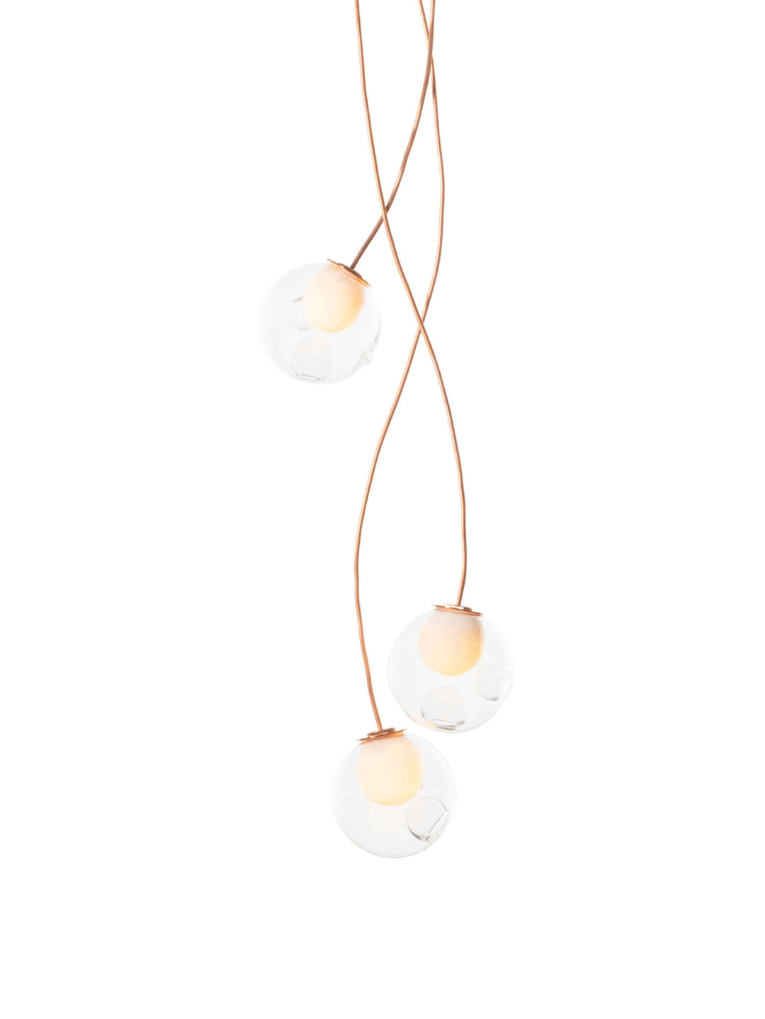 28 Copper Suspension Lamp - Small Chandeliers & Suspension Lamps Bocci