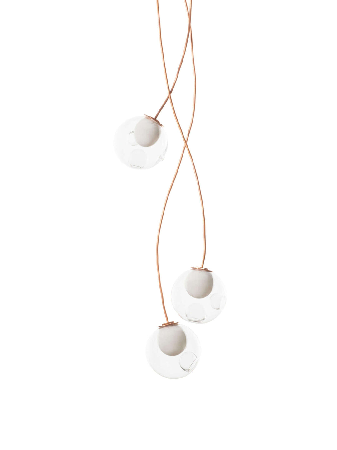 28 Copper Suspension Lamp - Small Chandeliers & Suspension Lamps Bocci