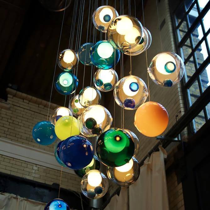 28 Random Suspension Lamp – Medium Chandeliers & Suspension Lamps Bocci
