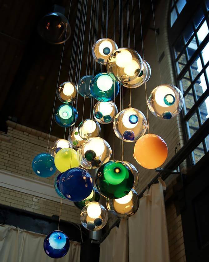28 Random Suspension Lamp – Medium Chandeliers & Suspension Lamps Bocci