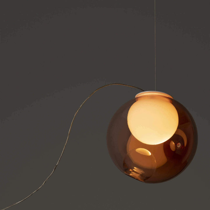 28 Single Sculptural Cable Suspension Lamp Chandeliers & Suspension Lamps Bocci