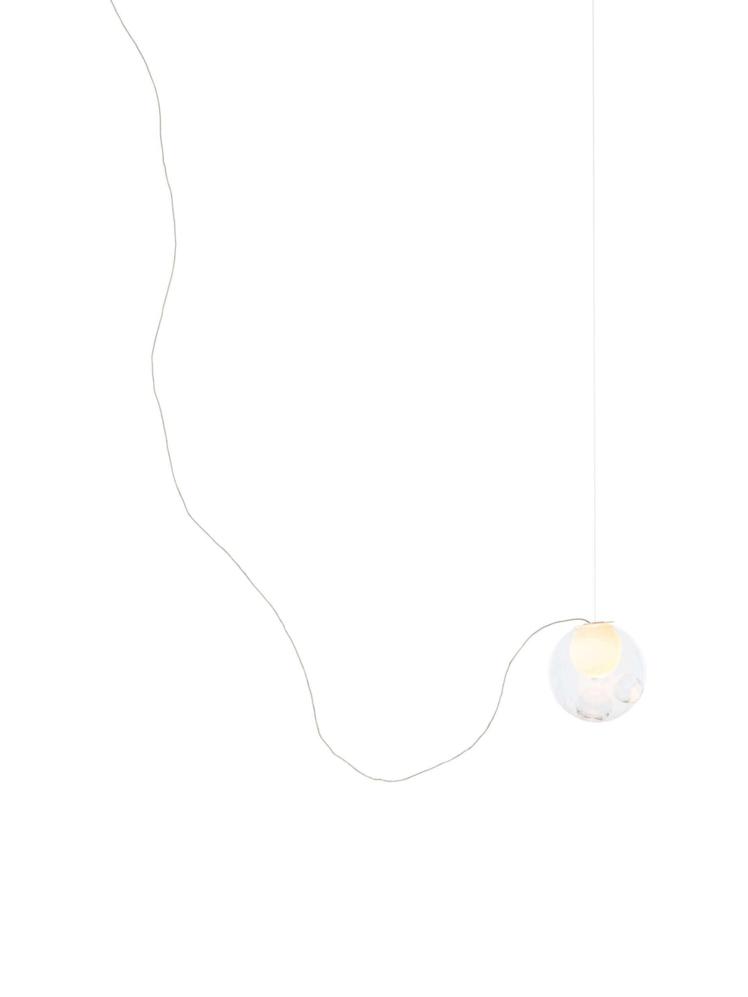 28 Single Sculptural Cable Suspension Lamp Chandeliers & Suspension Lamps Bocci