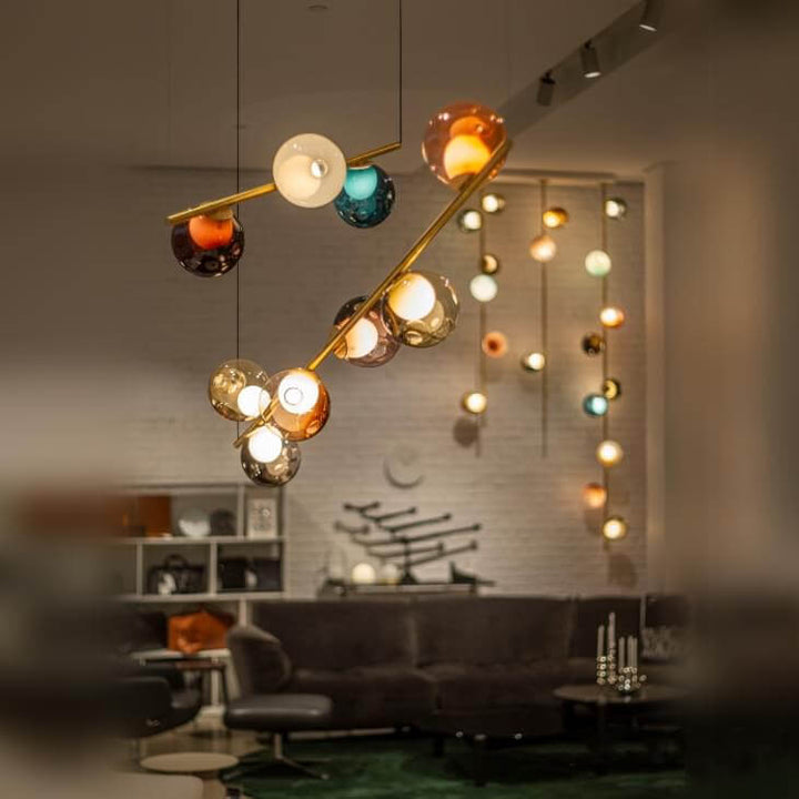 28 Stem Suspension Lamp Chandeliers & Suspension Lamps Bocci
