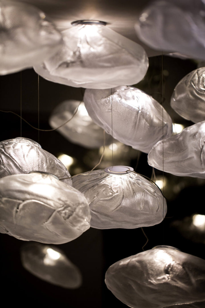73 Sculptural Cable Suspension Lamp - Large Chandeliers & Suspension Lamps Bocci