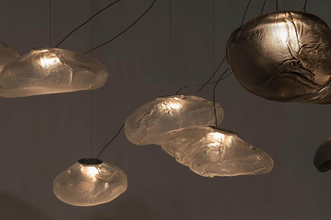 73 Sculptural Cable Suspension Lamp - Medium Chandeliers & Suspension Lamps Bocci