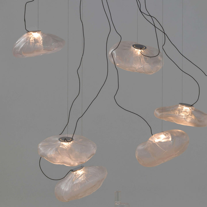 73 Sculptural Cable Suspension Lamp- Small Chandeliers & Suspension Lamps Bocci
