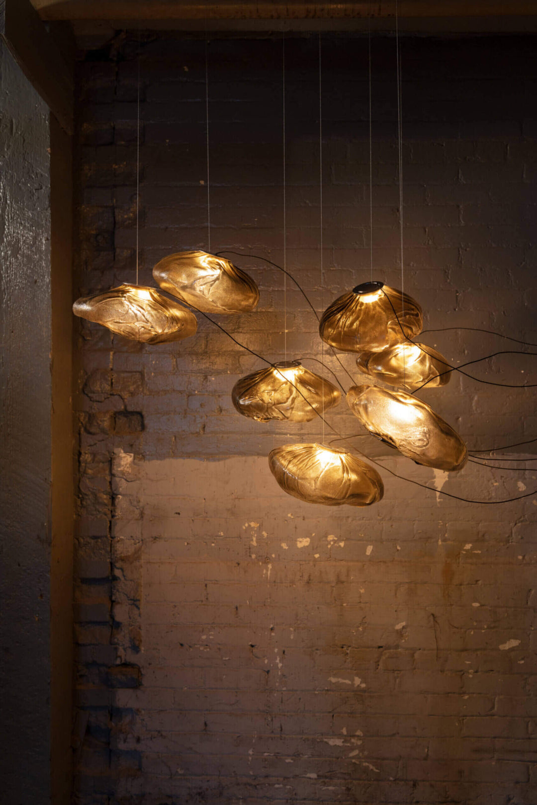 73 Sculptural Cable Suspension Lamp- Small Chandeliers & Suspension Lamps Bocci