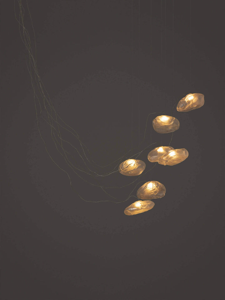 73 Sculptural Cable Suspension Lamp- Small Chandeliers & Suspension Lamps Bocci