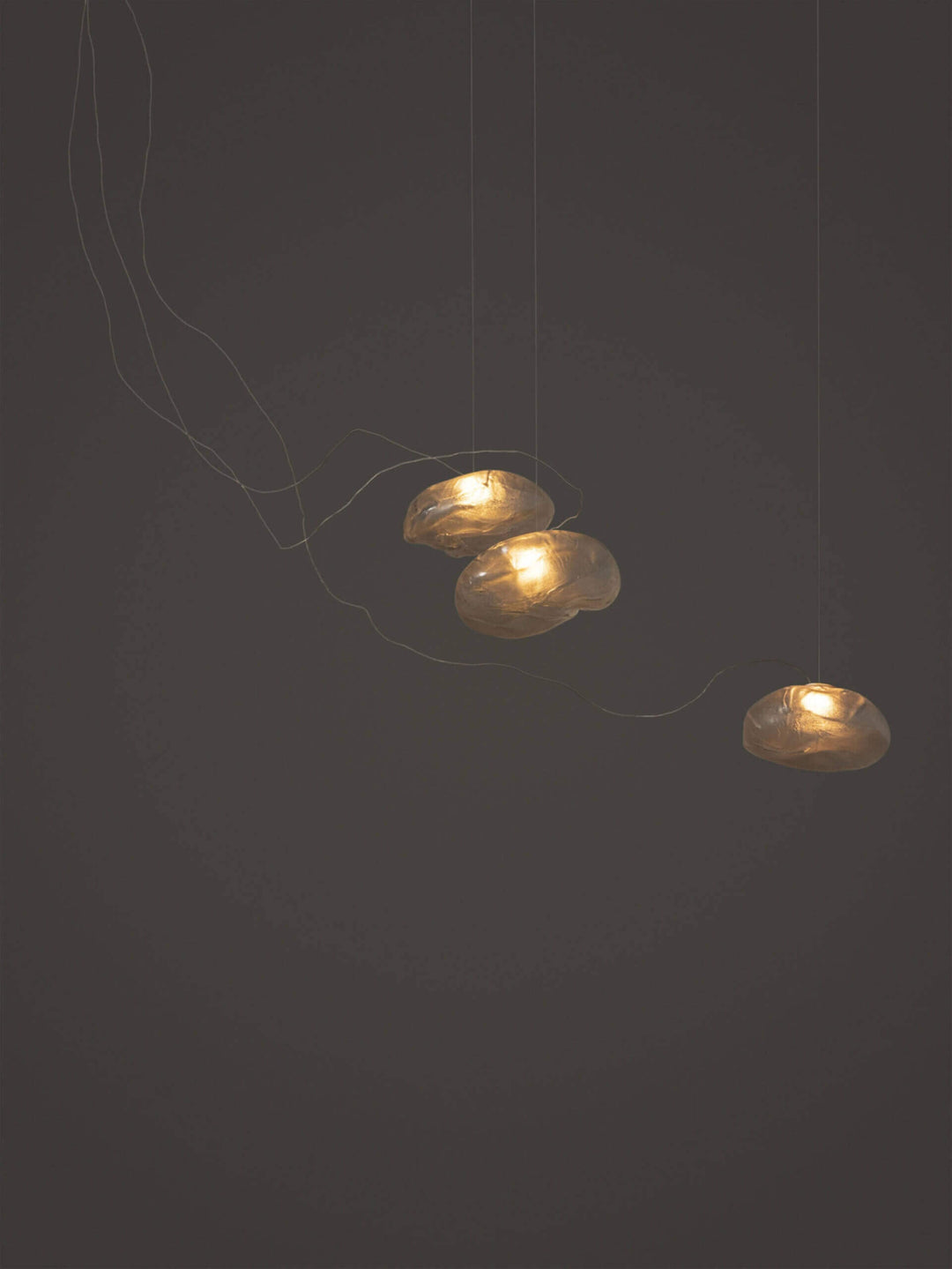 73 Sculptural Cable Suspension Lamp- Small Chandeliers & Suspension Lamps Bocci