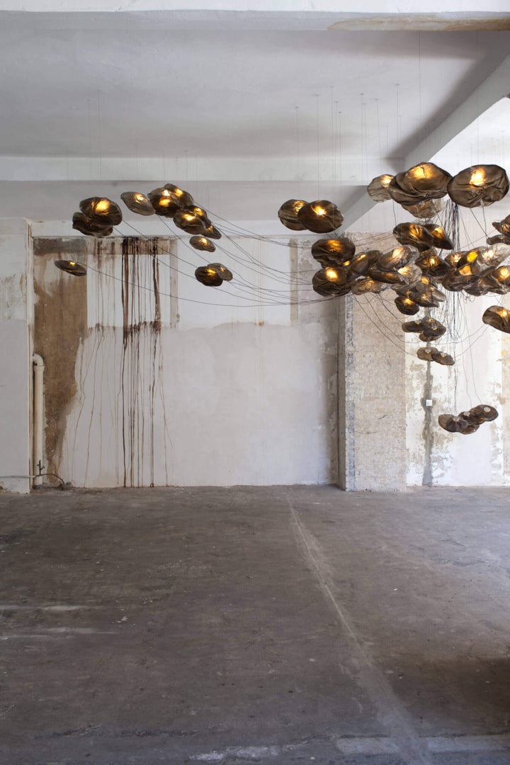73 Single Sculptural Cable Suspension Lamp Chandeliers & Suspension Lamps Bocci