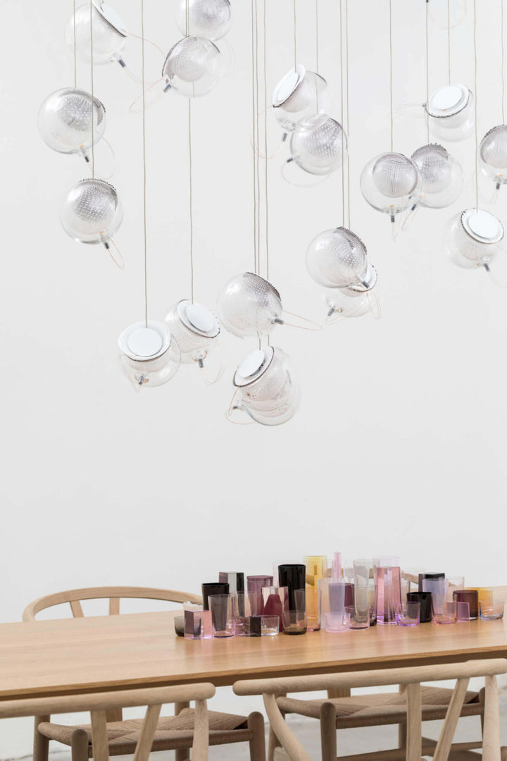 76 Random Suspension Lamp - Medium Chandeliers & Suspension Lamps Bocci