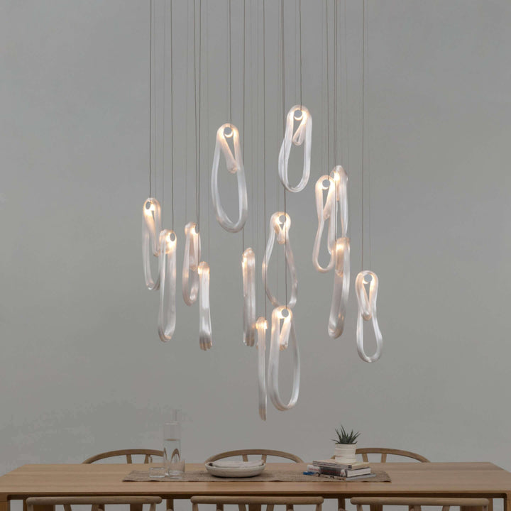 87 Random Suspension Lamp - Medium Chandeliers & Suspension Lamps Bocci