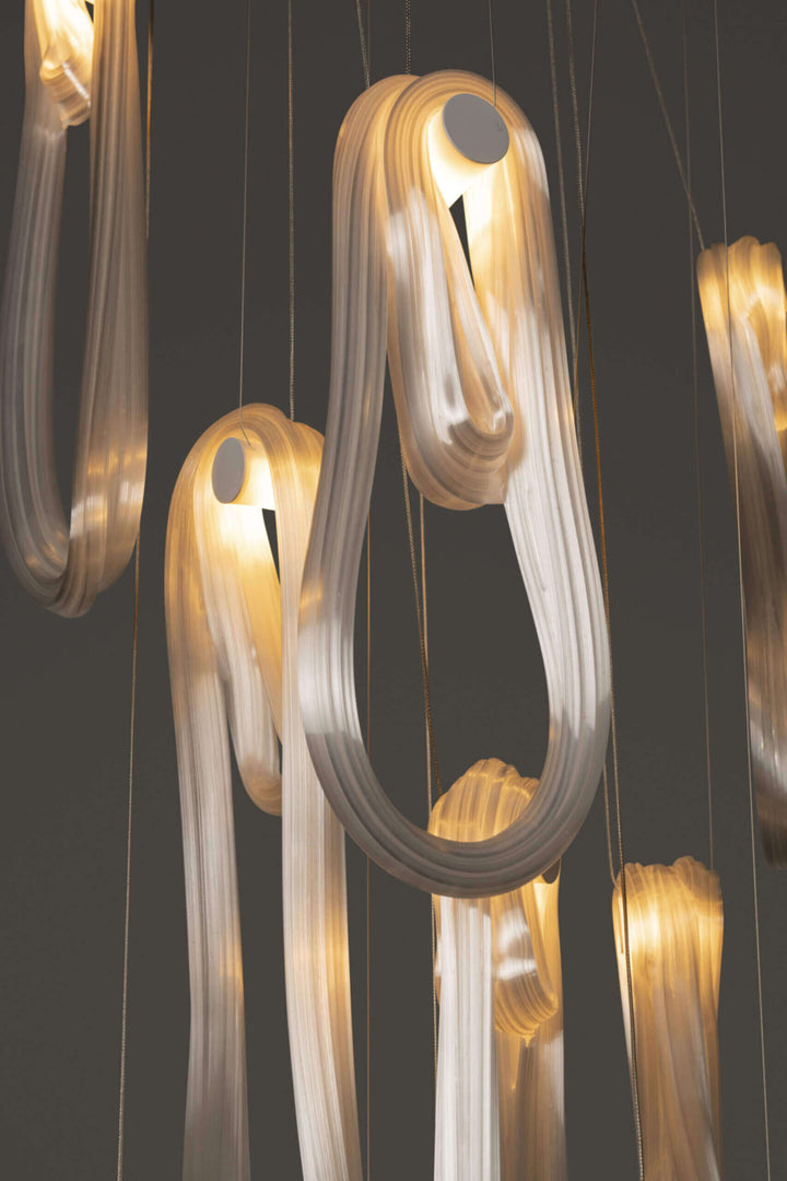 87 Random Suspension Lamp - Medium Chandeliers & Suspension Lamps Bocci