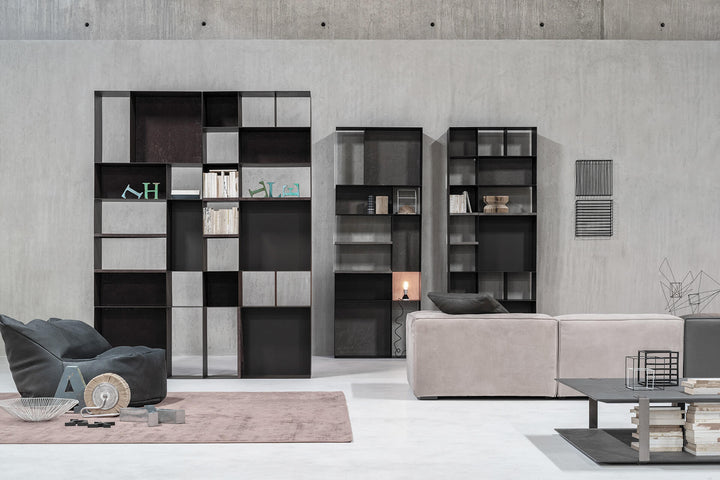 Key Leather Bookcase by Cierre1972 Sideboards & Bookcases Cierre