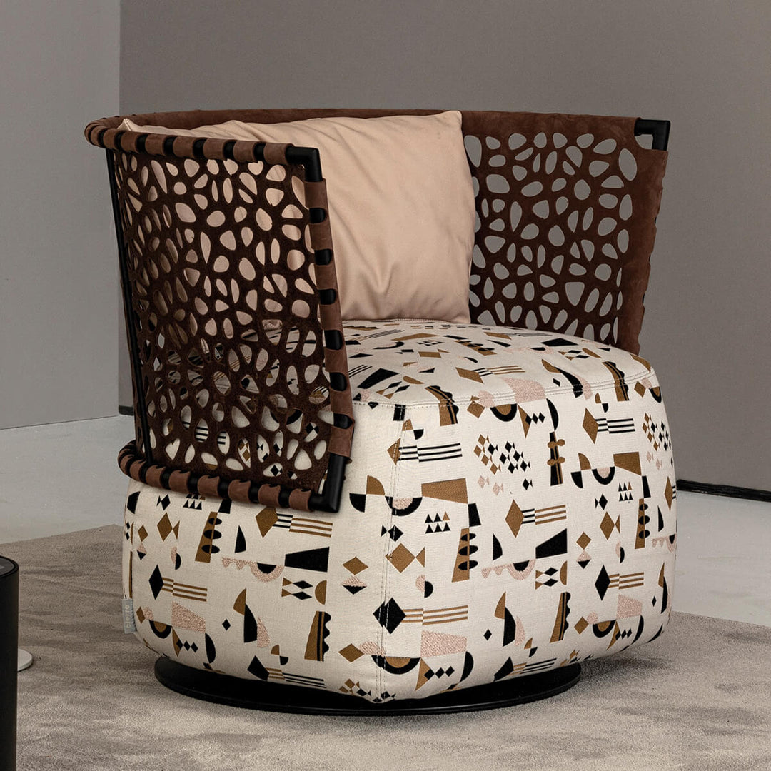 Regis Swivel Lounge Chair by Cierre1972 Lounge Chairs Cierre