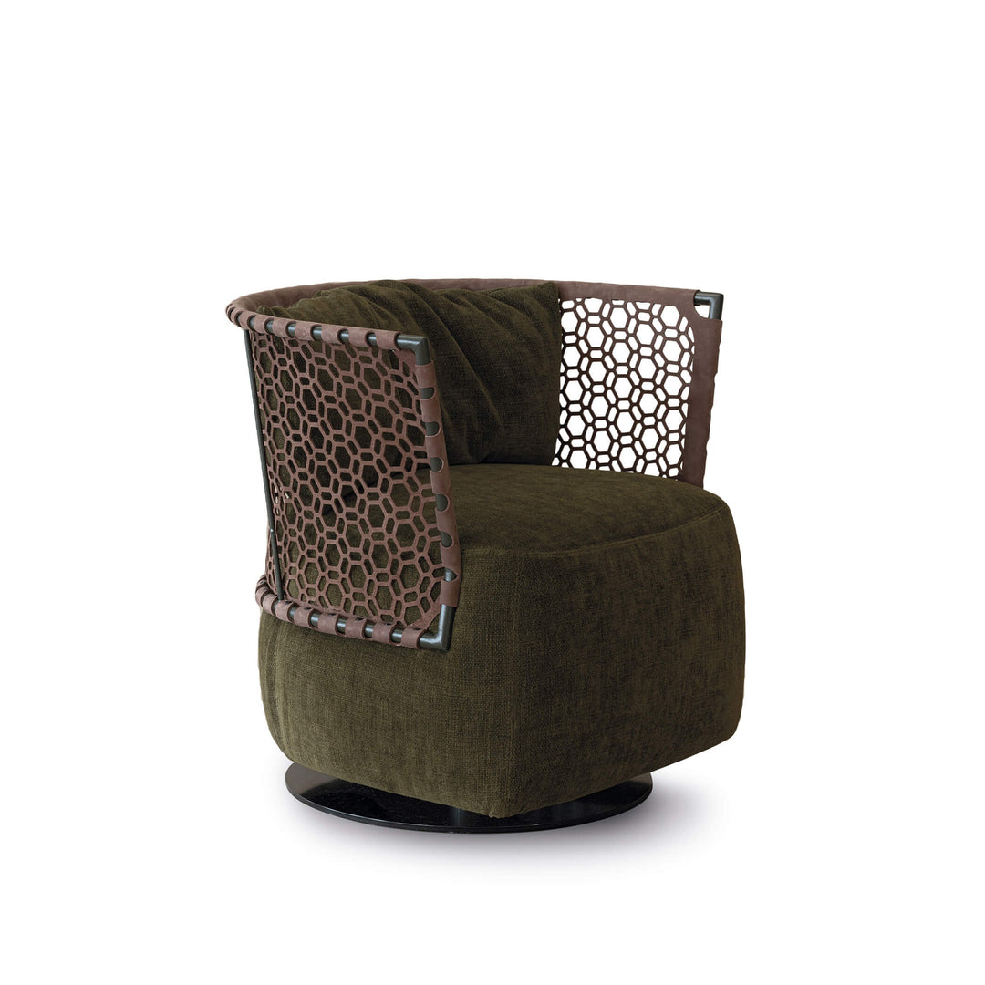 Regis Swivel Lounge Chair by Cierre1972 Lounge Chairs Cierre