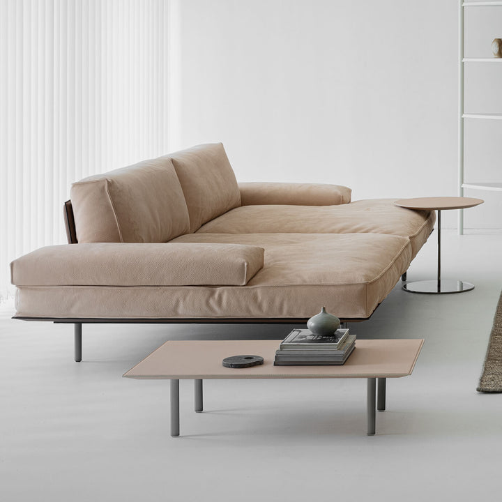 Vogue Cuoio Side Table by Cierre1972 Coffee & Side Tables Cierre