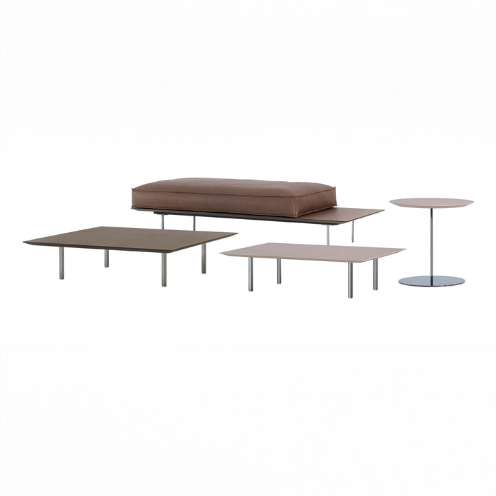 Vogue Cuoio Side Table by Cierre1972 Coffee & Side Tables Cierre