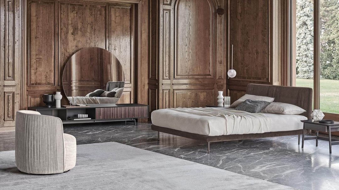 Eric Console With Mirror Nightstands & Dressers Ditre Italia