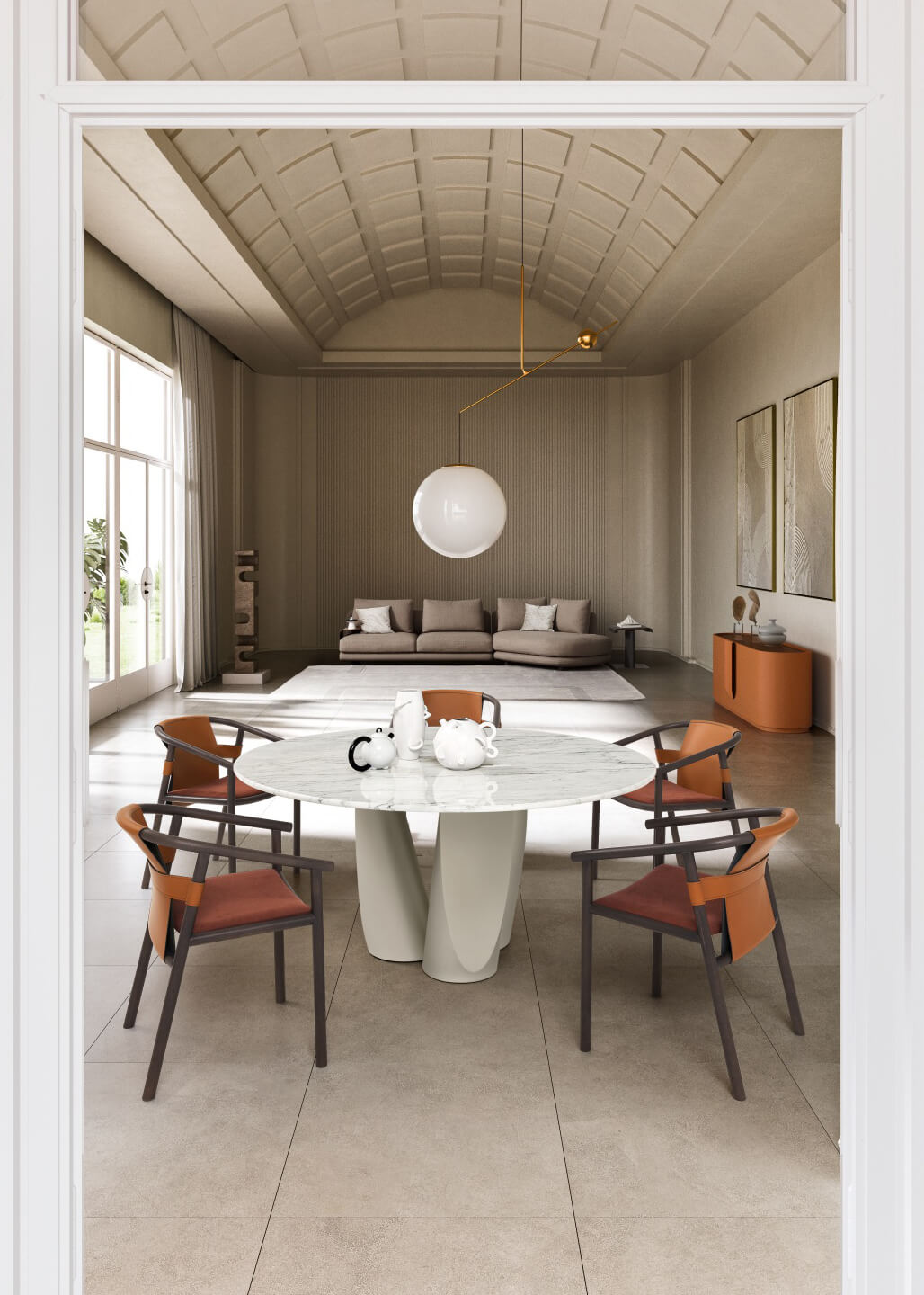 Sentei Table Fixed Tables Ditre Italia