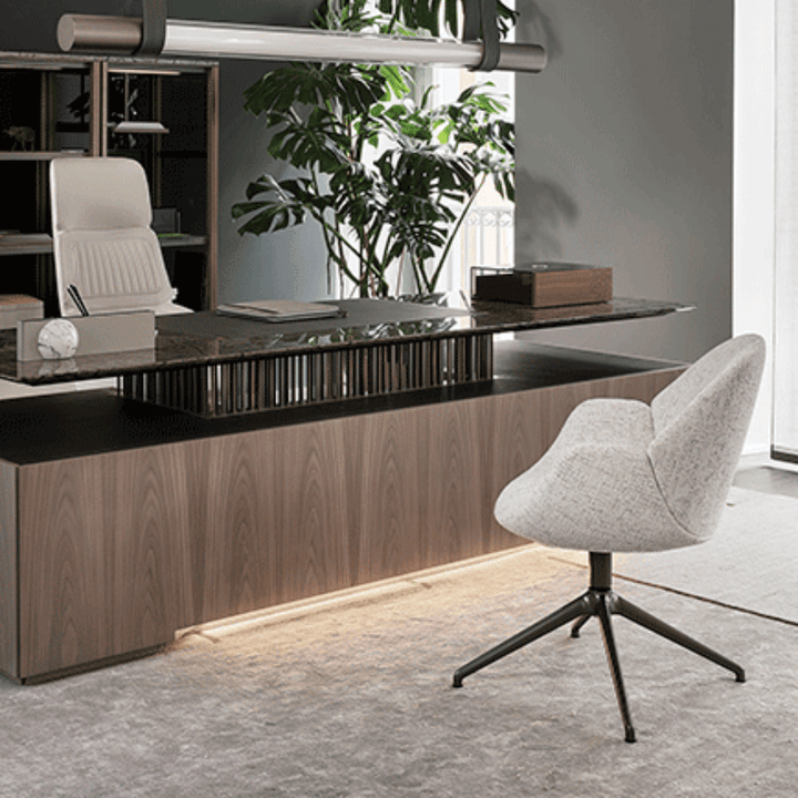 Calathea Guest Armchair Office Chairs & Armchairs Giorgetti
