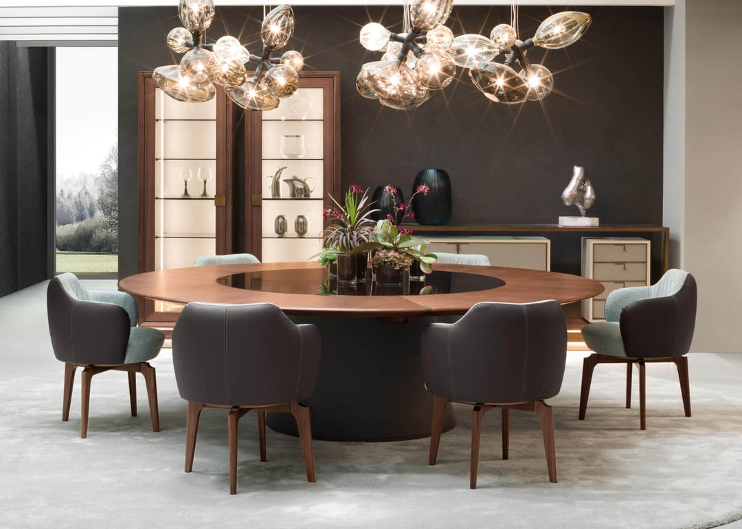 Fang Round Table Fixed Tables Giorgetti