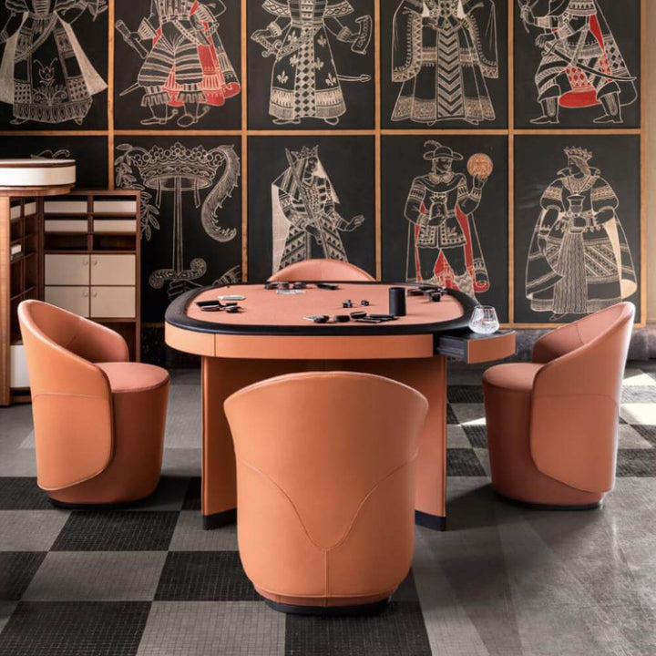 Flamingo Game Table Luxury Poker Tables Giorgetti