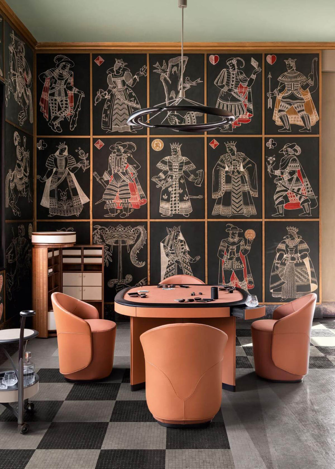 Flamingo Game Table Luxury Poker Tables Giorgetti