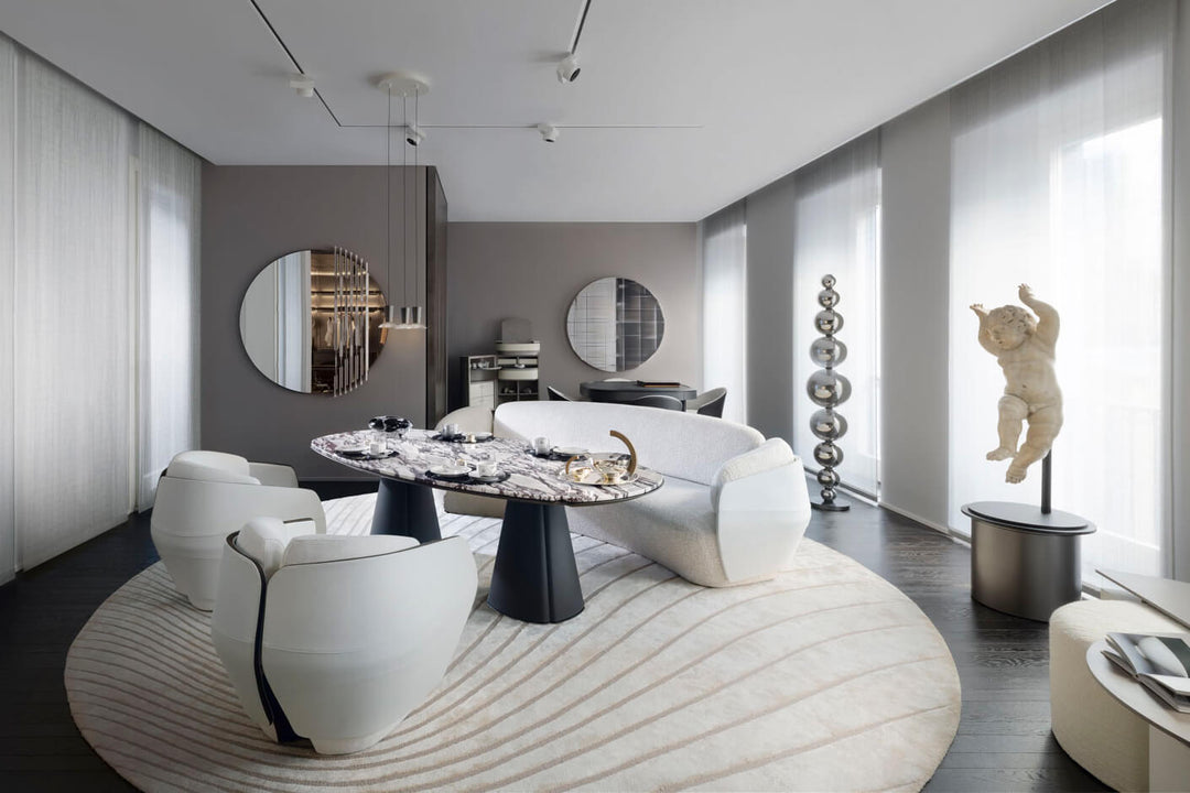 Floria Lounge Table Fixed Tables Giorgetti