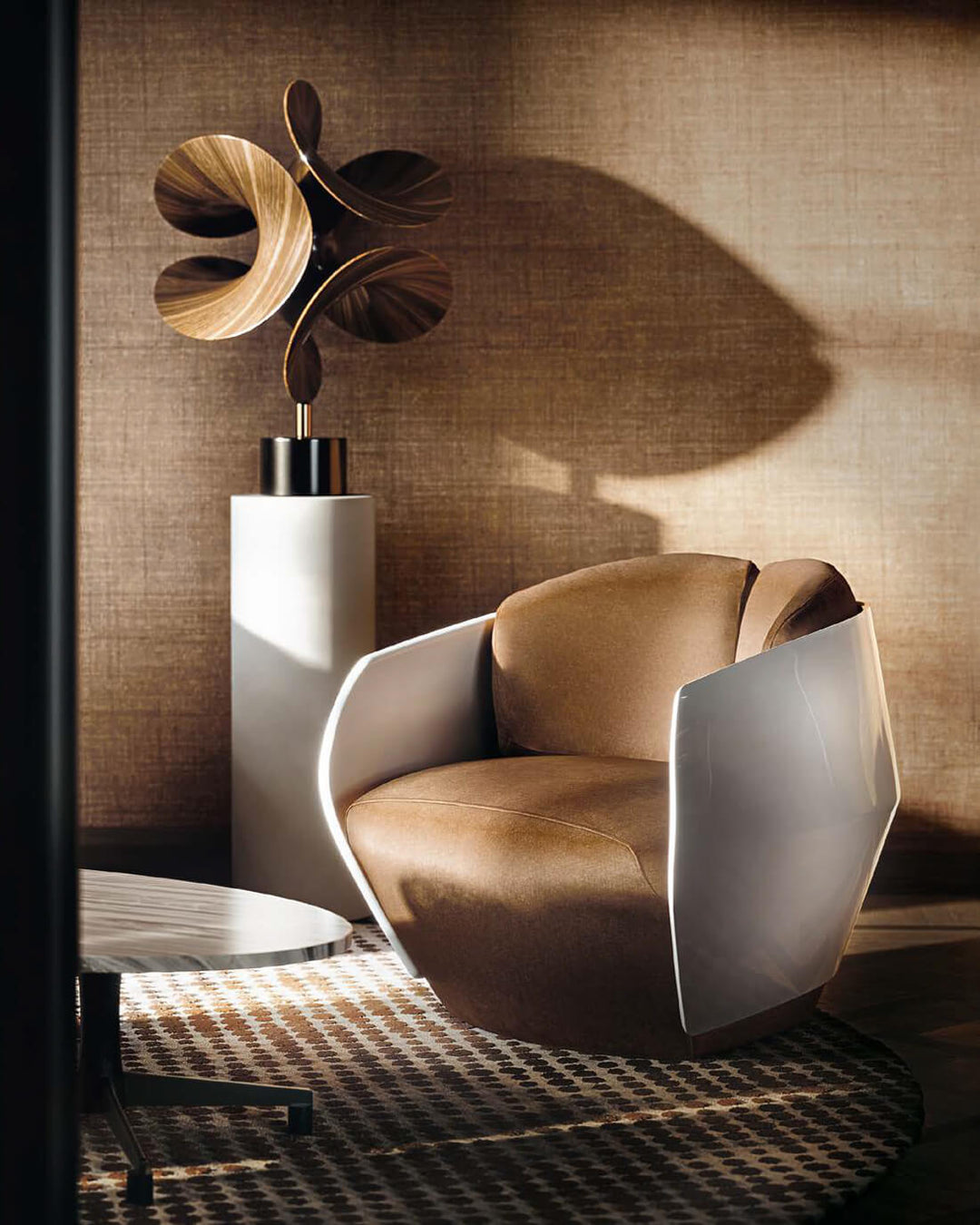 Lorelei Lounge Chair - Maserati Edition Lounge Chairs Giorgetti