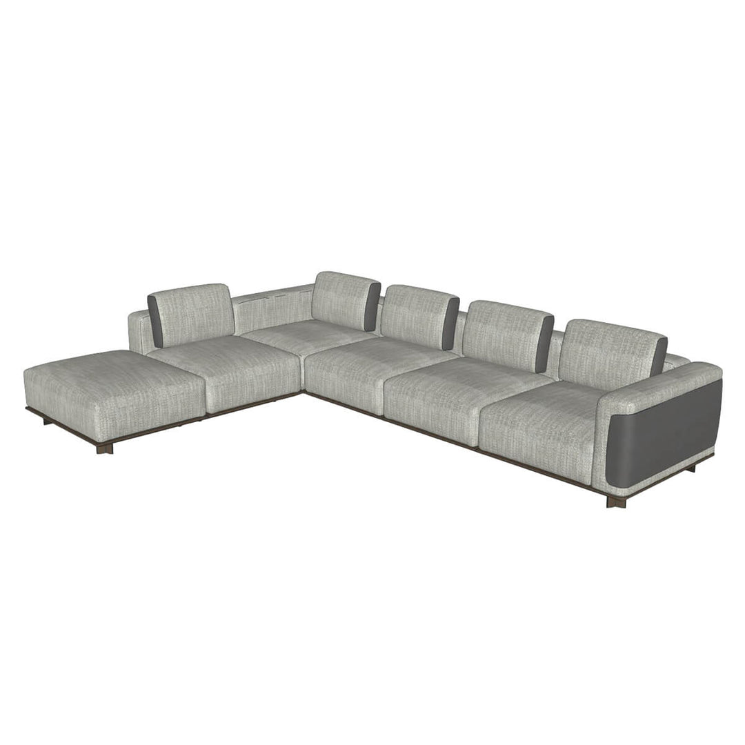 Nereide Sectional - Maserati Edition v1 Sofas & Sectionals Giorgetti