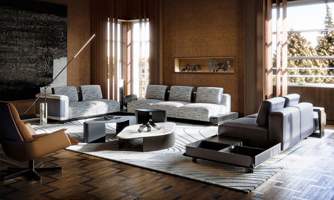Nereide Sectional - Maserati Edition v2 Sofas & Sectionals Giorgetti