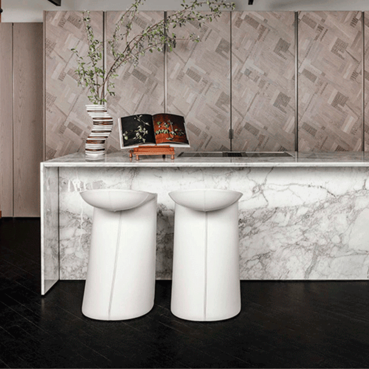 Skirt Stool Bar Stools & Counter Stools Giorgetti