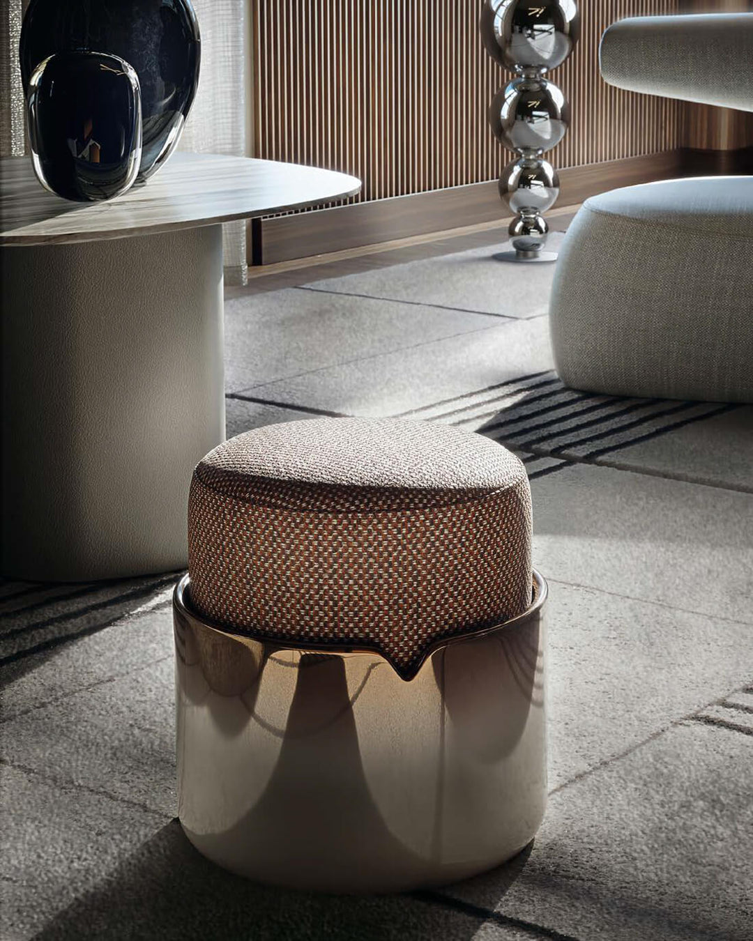Teti Ottoman - Maserati Edition Ottomans & Benches Giorgetti