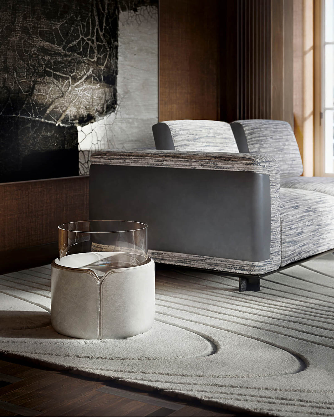 Teti Side Table with Container - Maserati Edition Coffee & Side Tables Giorgetti