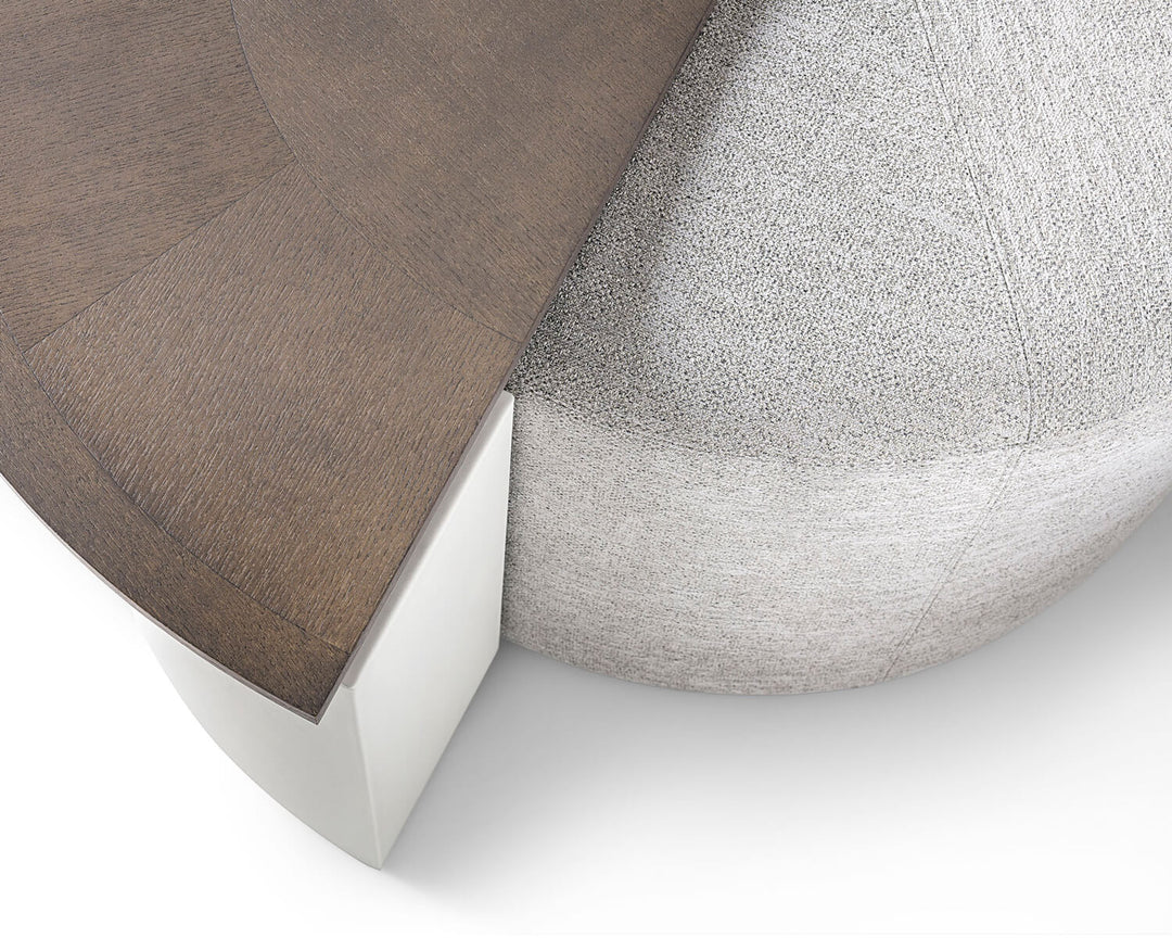Tiber Coffee Table &amp; Tiberina Ottoman Ottomans & Benches Giorgetti